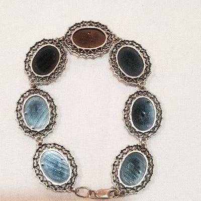 Sterling bracelet.