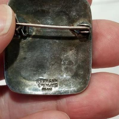 Sterling Brooch. Bekmann