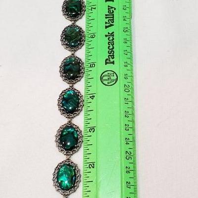 Sterling bracelet.