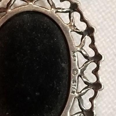 Sterling bracelet.