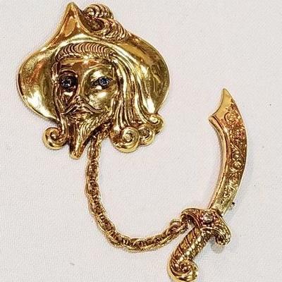 Vintage Emperor Brooch