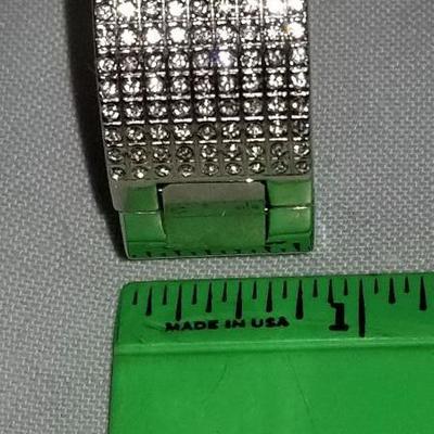 Sparkly bangle watch