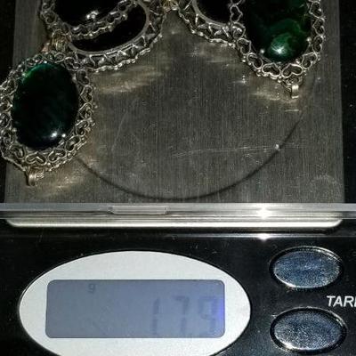 Sterling bracelet.