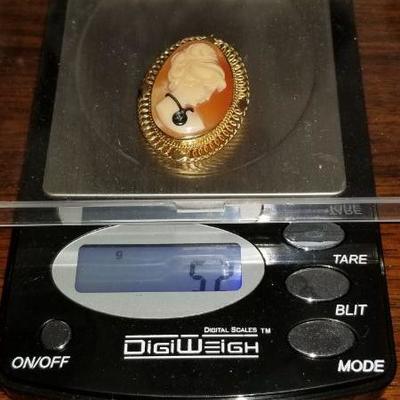 14k Cameo 