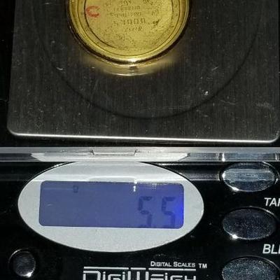 14k mens watch