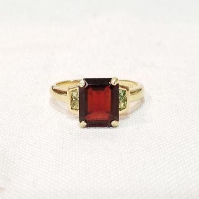 14k Garnet ring