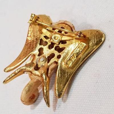 Vintage Elephant Brooch