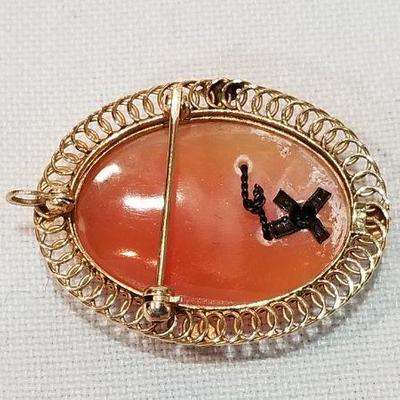 14k Cameo 