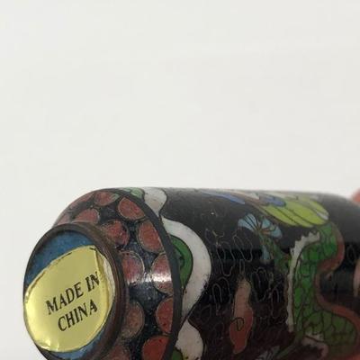 166:  Five Cloisonne' Miniature Vases 