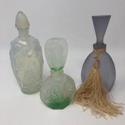 096:  Aabino Made in France and Two, Balos and other Perfume Bottle