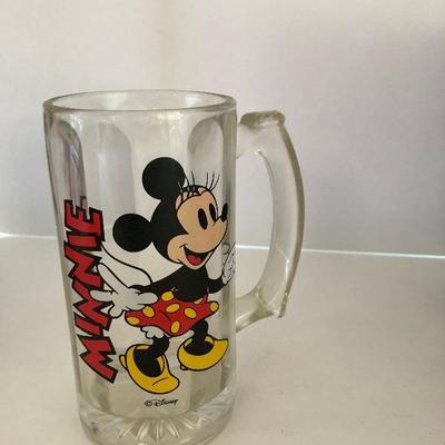 018: Set of Glass Disney Mugs