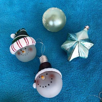 104:  Christmas Lot # 4 Ornaments, Tree Toppers and More