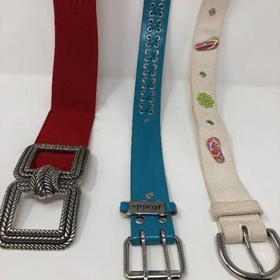 189: Assorted Womens Belts 