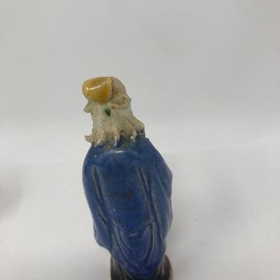 153: Three Vintage Chinese Mud Men