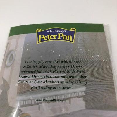 132:  Peter Pan Disney Packaged Pin Set