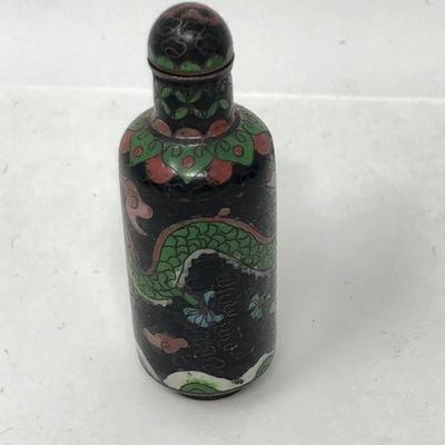 166:  Five Cloisonne' Miniature Vases 