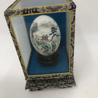 165:  Seven Imperial Vintage Oriental Eggs