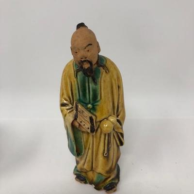 152:   Three Vintage Chinese Mud Men