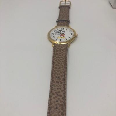 171:  Disney Mickey Quartz Watch