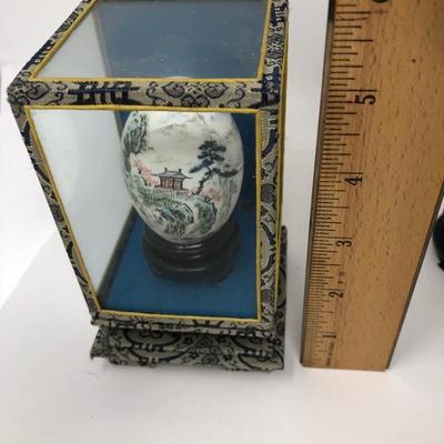 165:  Seven Imperial Vintage Oriental Eggs