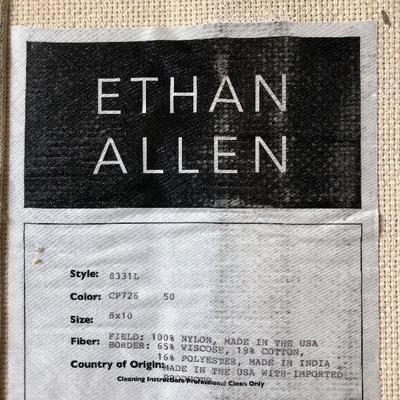 037: Ethan Allen 8 x 10 Area Rug 
