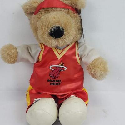 Miami Heat NBA Stuffed Teddy Bear