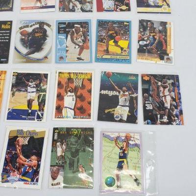 28 NBA Golden State Warriors Cards