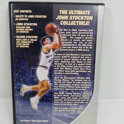 John Stockton Collection KJZZ Sports DVD 2003