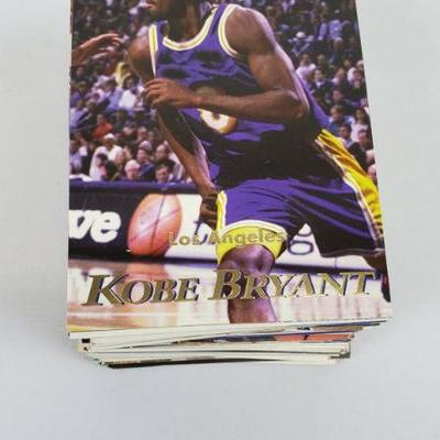 Lot #7: 100 NBA Basketball Cards, First Card is Kobe Bryant