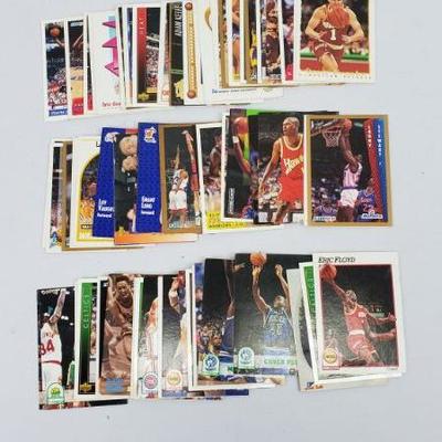 Lot #6: 100 NBA Basketball Cards, First Card is Muggsy Bogues
