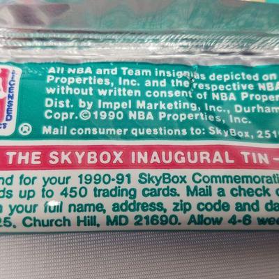 NBA Trading Cards: Skybox Series II Inaugural. 5 packages 1990. Sealed - New
