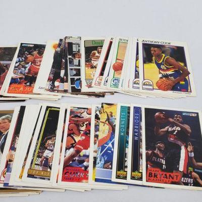 Lot #23: 100 NBA Basketball Cards, First Card is Anthony Cook
