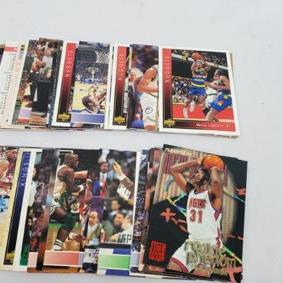 Lot #58: 100 NBA Basketball Cards, First Card is Marcus Liberty