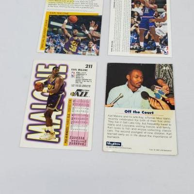 Lot #2: 4 Karl Malone NBA Cards