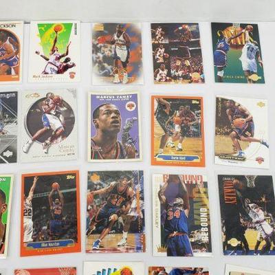 22 NBA New York Knicks Cards: Lot #2