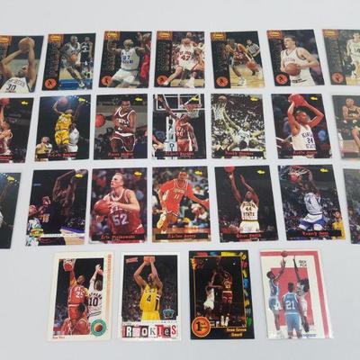 25 Rookie/College Basketball Cards