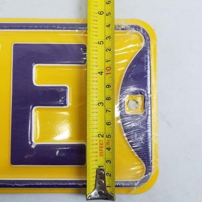 Los Angeles Lakers Man Cave Street Sign Wall Decor - New