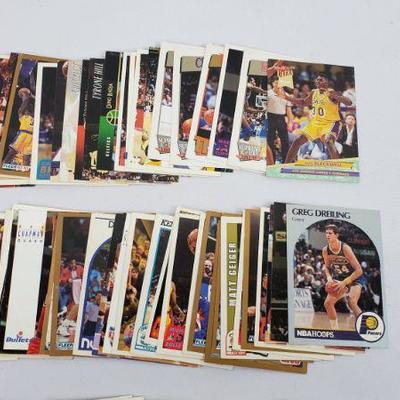 Lot #4: 100 NBA Basketball Cards, First Card is Alex Blackwell