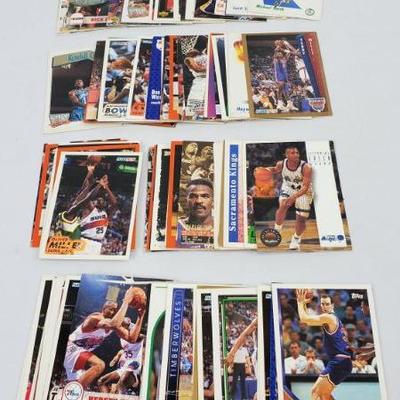 Lot #57: 100 NBA Basketball Cards, First Card is Michael Smith