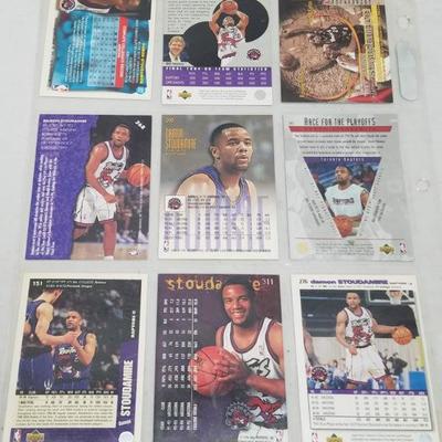Damon Stoudamire NBA Basketball Cards, 1995-1996