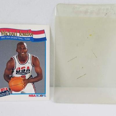Michael Jordan 1992 USA Basketball Team NBA Hoops Card