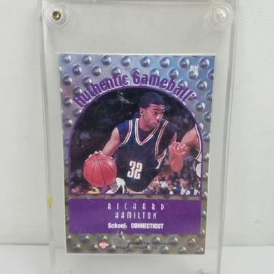 Richard Hamilton 1999 Basketball Card in Acrylic Case