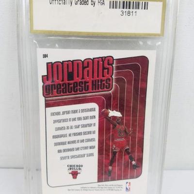 Michael Jordan's Greatest Hits Basketball Card with Case, by Victory, 1999