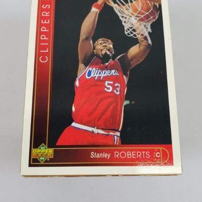 Lot #14: 100 NBA Basketball Cards, First Card is Stanley Roberts