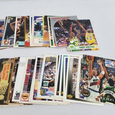 Lot #17: 100 NBA Basketball Cards, First Card is Gary Payton
