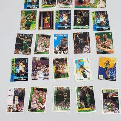 25 Shawn Kemp NBA Cards