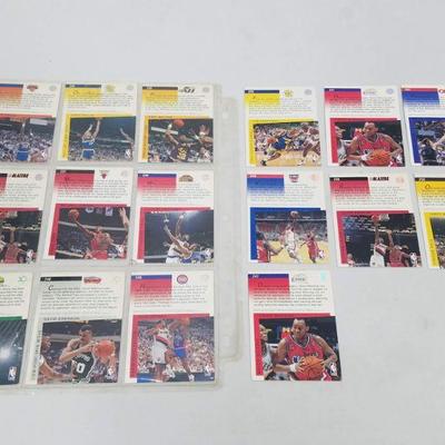 NBA Basketball Signature Moves Cards, Qty 16, 1993