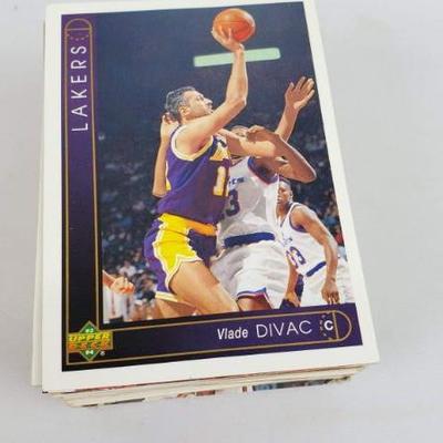 Lot #28: 100 NBA Basketball Cards, First Card is Vlade Divac