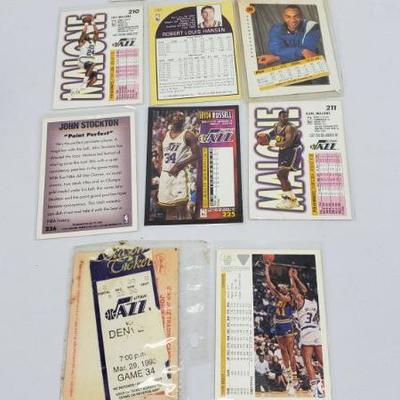 Jazz Lot #22: 10 Utah Jazz Cards