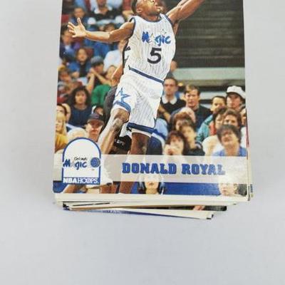 Lot #55: 100 NBA Basketball Cards, First Card is Donald Royal